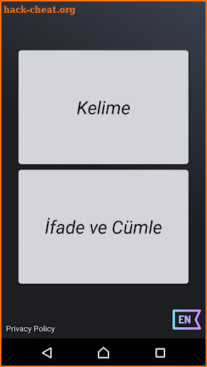 EasyEnglish (Turkish) screenshot