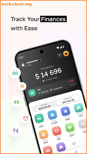 EasyFin: Money Expense Tracker screenshot