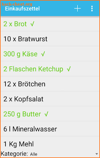 EasyList - Shopping List screenshot