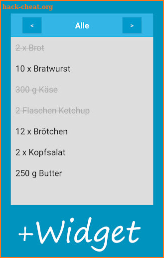EasyList - Shopping List screenshot