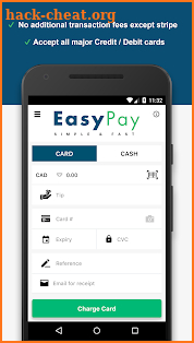 EasyPay: Credit Card Reader for Stripe screenshot