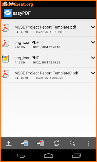 easyPDF - Best PDF Converter screenshot