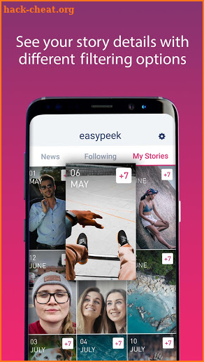 Easypeek - Reports & Story Analytics for Instagram screenshot
