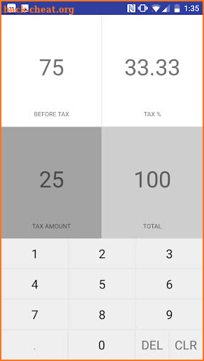 EasyTax - Sales Tax Calculator screenshot