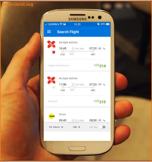 Easytravel - Cheap Flights & Hotels screenshot