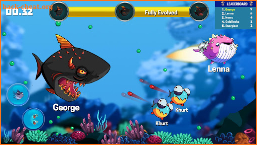 Eatme.io: Hungry fish fun game screenshot