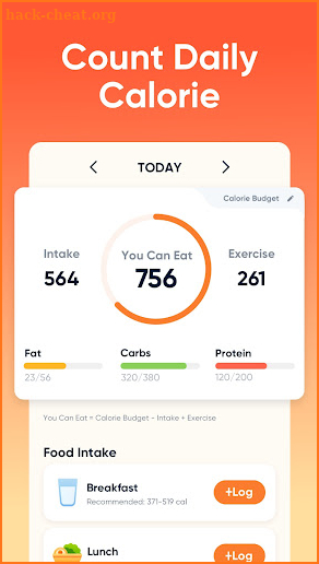 Eato®: Calorie Counter screenshot