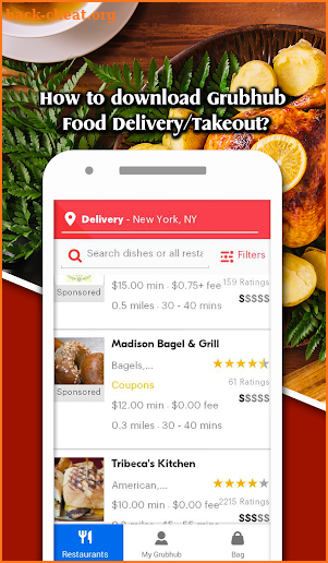 Eats Food Delivery Takeout screenshot