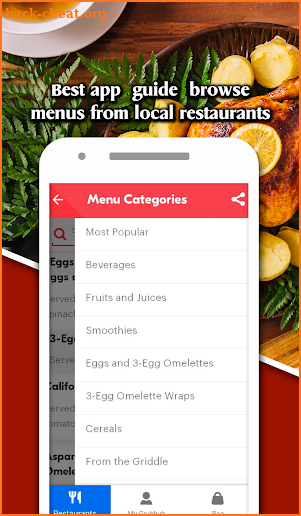 Eats Grubhub Food Delivery Takeout Guide screenshot