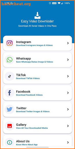 Eazy Downloader | Social Media Video Downloader screenshot