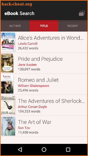 eBook Search - Find Free Books & eBooks Library screenshot