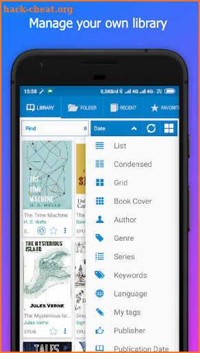 EBooki Reader - Best EPUB PDF Reader screenshot
