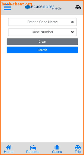 eCaseNotes Mobile screenshot