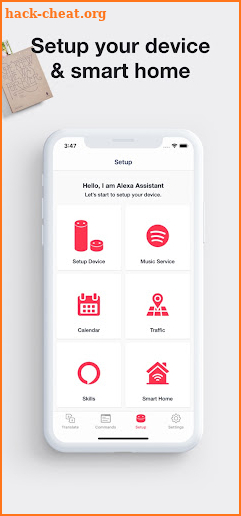Echo Alexa App Voice Assistant screenshot