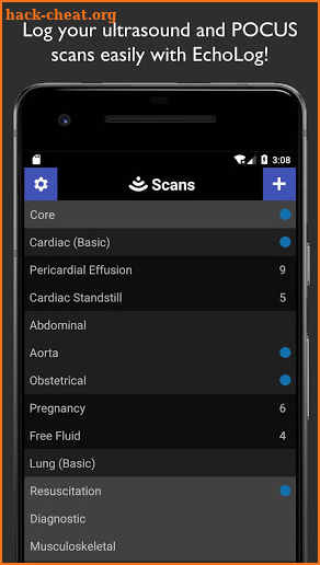 EchoLog - Ultrasound & POCUS Logbook screenshot