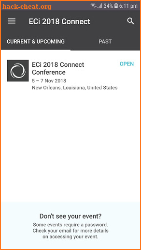 ECi 2018 Connect Conference screenshot