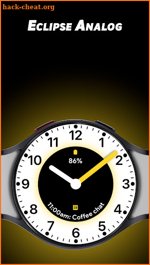 Eclipse Analog - Watch face screenshot