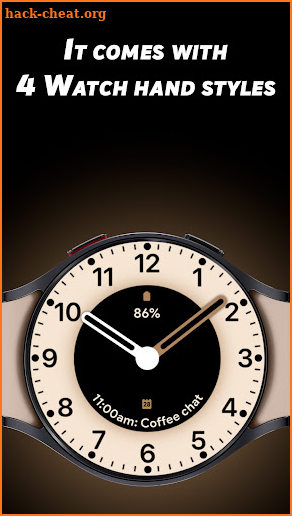 Eclipse Analog - Watch face screenshot