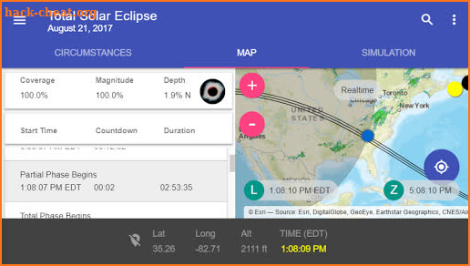Eclipse Explorer Mobile screenshot
