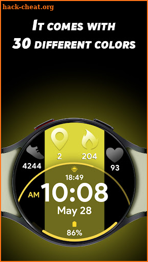 Eclipse Tiles - Watch face screenshot