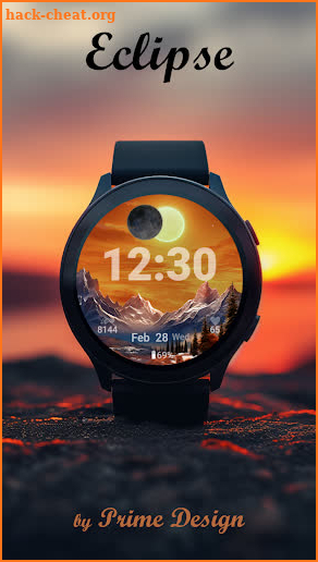 Eclipse Watch Face screenshot