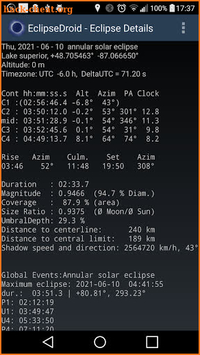 EclipseDroid USB screenshot