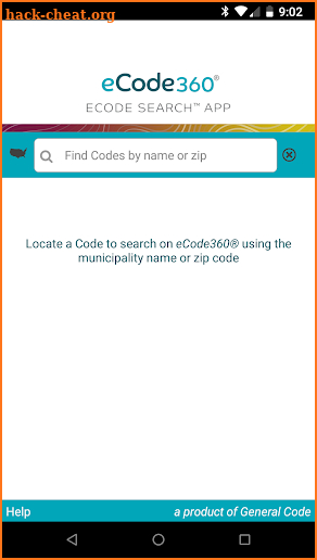 eCode Search screenshot