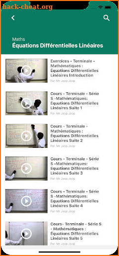 Écoles au Sénégal screenshot