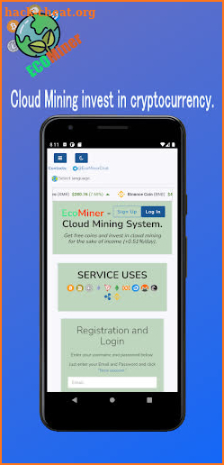 EcoMiner - Cloud Mining Bitcoin screenshot