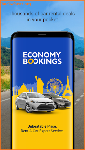 EconomyBookings Car Rental screenshot