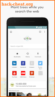 Ecosia Browser - Fast & Green screenshot