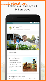 Ecosia Browser - Fast & Green screenshot