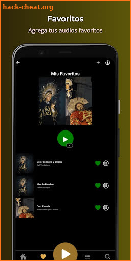 EdeC Music App screenshot