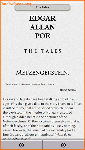 Edgar Allan Poe All Books screenshot