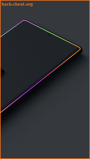 Edge Lighting Colors - Round Colors Galaxy screenshot