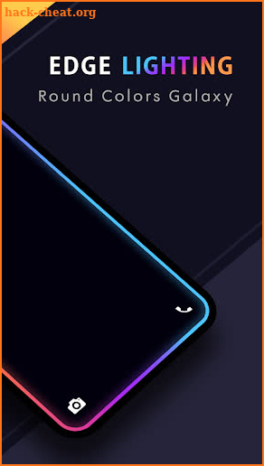 Edge Lighting Colors - Rounded colors borders screenshot