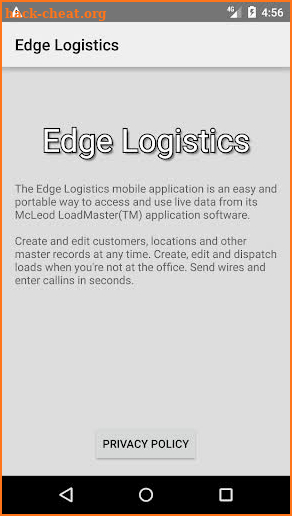 Edge Logistics screenshot