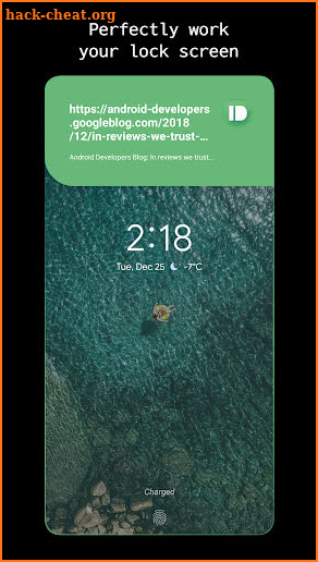 EDGE MASK - Change to unique notification design screenshot