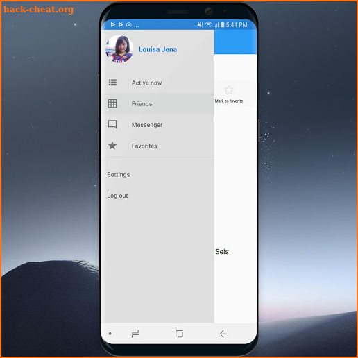 Edge Panel for Messenger screenshot