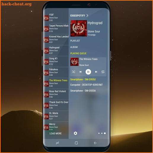 Edge Panel for Spotify Music screenshot