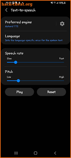 Edge Text to Speech TTS Engine screenshot