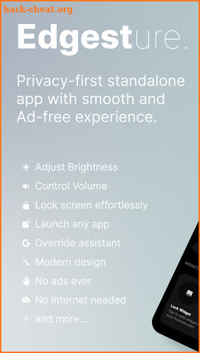 Edgest Pro - Edge gestures screenshot