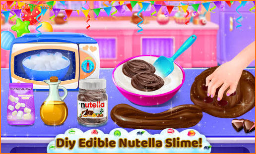 edible slime Maker - cooking game for girls screenshot