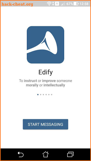 Edify Messenger screenshot