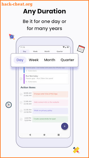 Edison Calendar - You can achieve any goal Hacks, Tips, Hints and