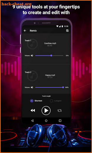 Edit Music - Audio Trim, Mp3 Cutter, Sound Booster screenshot