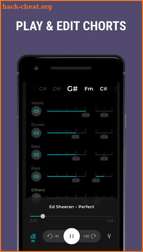 Edit Music: Instrument & Vocal Separator screenshot