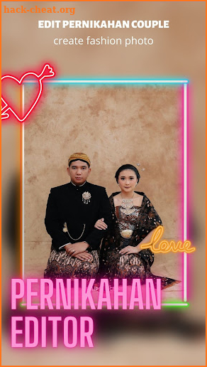 Edit Wedding Couple Photo Suit screenshot