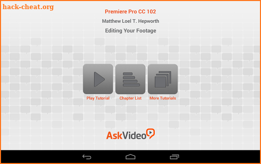 Editing in Premiere Pro CC screenshot