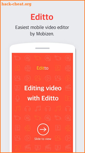 Editto - Mobizen video editor, game video editing screenshot